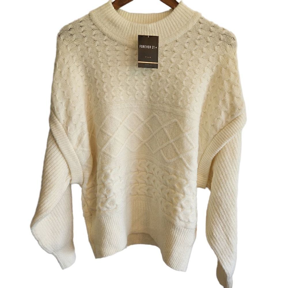 ‎Forever 21 Crew Chunky Sweater Plus Size 2X
